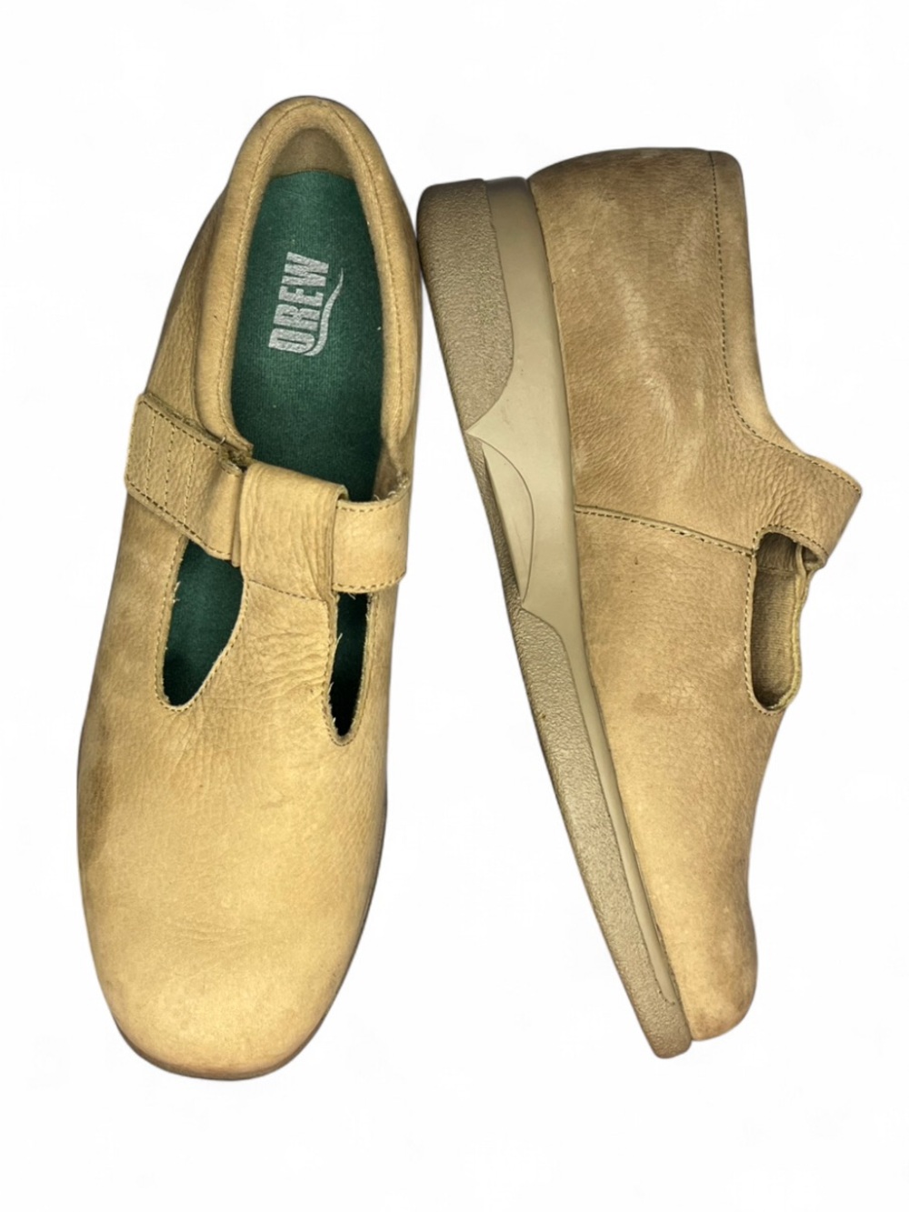 Mary Jane Shoes - Beige / Tan - Women’s  - Drew orthopedic Size 9 Dress Shoes